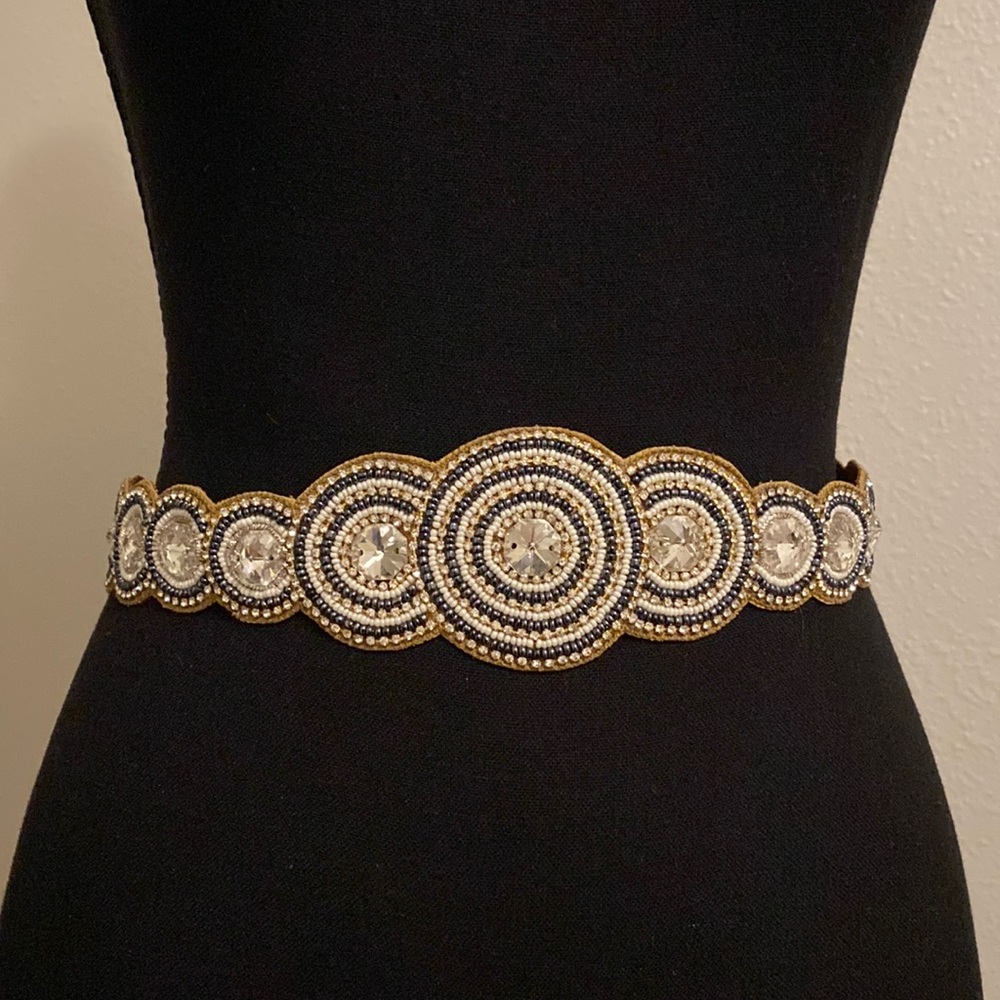 BELT WITH RHINESTONES